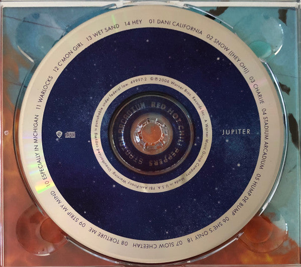 Image of Label Cover of 0556137S: 2xCD - RED HOT CHILI PEPPERS, Stadium Arcadium (Warner Bros. Records; 49997-2, US 2006, Box Set)   VG/VG+