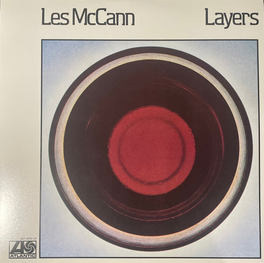 Image of Front Cover of LP - VG+/VG+ - LES MCCANN, Layers (Atlantic; GET 52731 LP, US 2025 Reissue, Red & Black Marbled Vinyl.), ,  - 1846154S