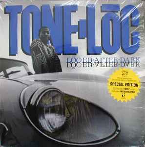 Image of Front Cover of 0526400E: 3xLP - TONE LOC, Loc'ed After Dark (Delicious Vinyl; DV3000, US 2006, Stickered Picture Sleeve) Slight tear to sticker on sleeve.  VG/VG+