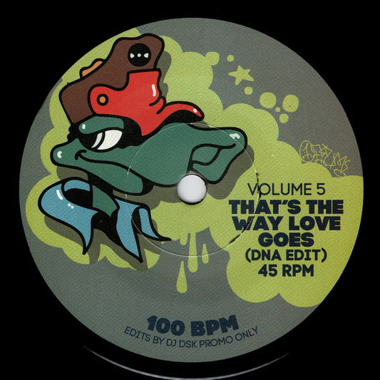 Image of Front Cover of 0516406C: 7" - DJ DSK, Volume 5 (DNA Records ; DNA 012, UK 2020)   /VG