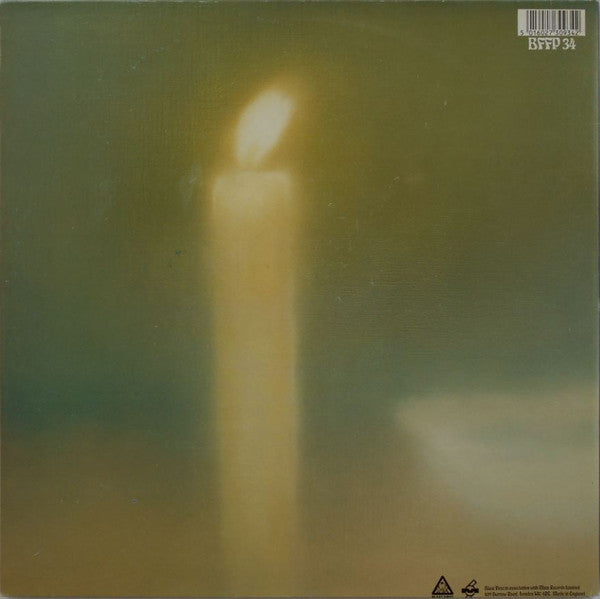 Image of Back Cover of 0526366E: LP - SONIC YOUTH, Daydream Nation (Blast First; BFFP 34, UK 1988, Gatefold, 2 White Inners, No Poster, Early versions of 1st pressing have 2 White inners, not printed inners.) Original issue with 2 white inners (printed inners came later). Disc 1 is VG with some light hairlines. Disc 2 is VG+. Sticker removal area on sleeve where gloss has been removed with sticker.  VG/VG