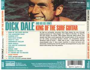 Image of Back Cover of 0536140E: CD - DICK DALE AND HIS DEL-TONES*, King Of The Surf Guitar (Sundazed Music; SC 6251, US 2007, Jewel Case, Booklet)   VG+/VG+