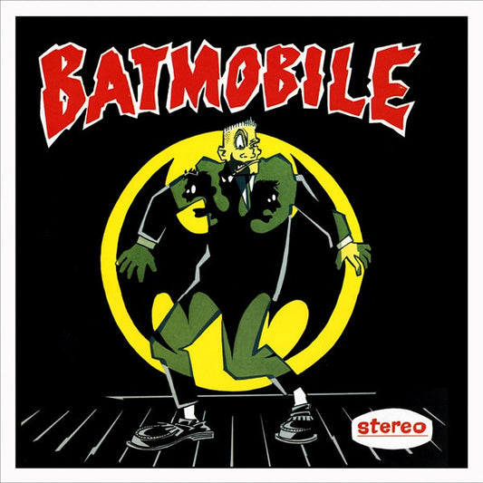 Image of Front Cover of 0526412E: Mini LP - BATMOBILE, Batmobile (Kix 4 U Records; KIX 4 U 2222, Netherlands 1985, Insert) Large corner crease, indents to sleeve.  VG/VG