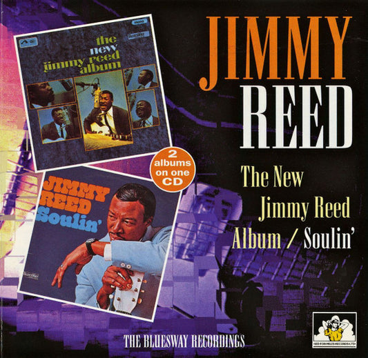 Image of Front Cover of CD - VG+/VG+ - JIMMY REED, The New Jimmy Reed / Soulin' (See For Miles Records Ltd.; SEECD 468, UK 1997, Jewel Case), ,  - 0536176E