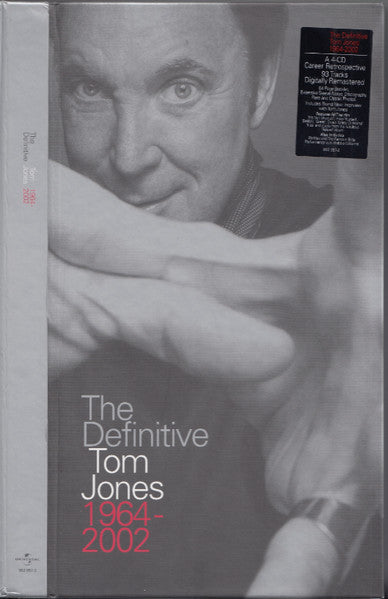 Image of Front Cover of 4xCD - EX/EX - TOM JONES, The Definitive Tom Jones 1964-2002 (Universal; 882 957-2, UK 2003), ,  - 0556169S
