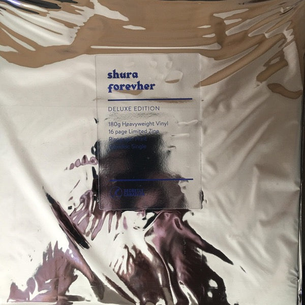 Image of Front Cover of 0516521C: LP - SHURA, Forevher (Secretly Canadian; SC373DLX, US 2019, Gatefold In Silver Foil Bag, Inner, Insert & Booklet, With Flexi)   VG/VG+