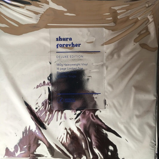 Image of Front Cover of 0516521C: LP - SHURA, Forevher (Secretly Canadian; SC373DLX, US 2019, Gatefold In Silver Foil Bag, Inner, Insert & Booklet, With Flexi)   VG/VG+