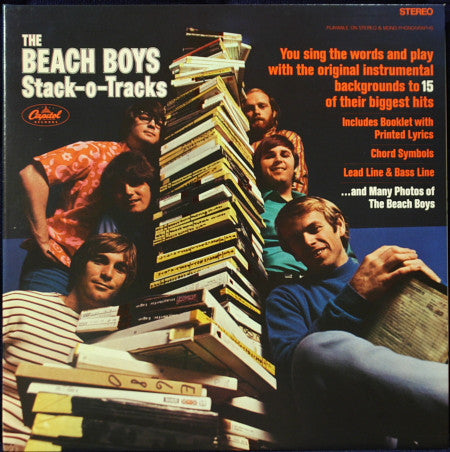 Image of Front Cover of 0546305S: LP - THE BEACH BOYS, Stack-O-Tracks (Capitol Records; C1 7243 8 29641 1 7, US 1994 Reissue, Gatefold, Booklet)   VG+/VG+