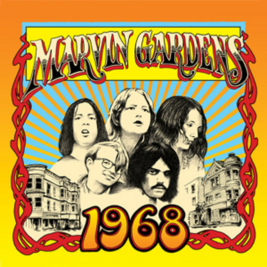Image of Front Cover of 0546309S: LP - MARVIN GARDENS, 1968 (High Moon Records; HMRLP05, US 2016, Booklet, Limited to 2000 Copies.) Small tear to spine, creasing and corner wear.  VG/VG+