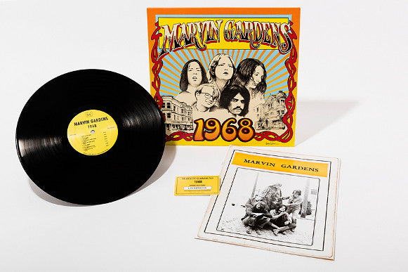 Image of Label Cover of 0546309S: LP - MARVIN GARDENS, 1968 (High Moon Records; HMRLP05, US 2016, Booklet, Limited to 2000 Copies.) Small tear to spine, creasing and corner wear.  VG/VG+