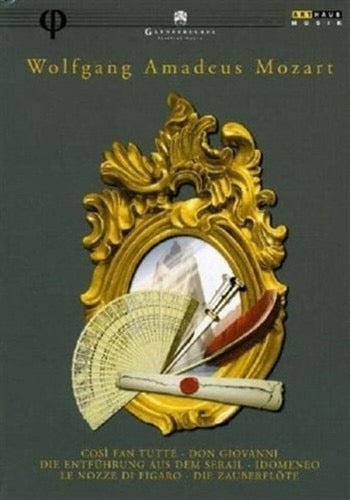Image of Front Cover of 6xDVD - VG+/VG+ - VARIOUS, The Glyndebourne Collection Mozart (ArtHaus Musik; 100 973, Germany 2005, Box Set, NTSC), ,  - 0536210E