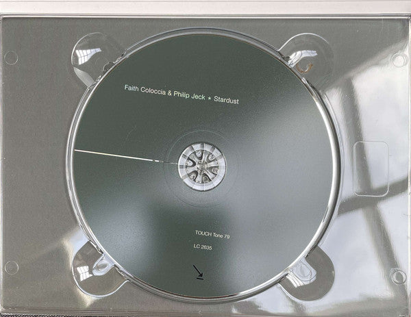 Image of Label Cover of CD - EX/VG+ - FAITH COLOCCIA & PHILIP JECK, Stardust (Touch; Tone 79, UK 2021, Limited Edition), Crack on Case,  - 0556171S
