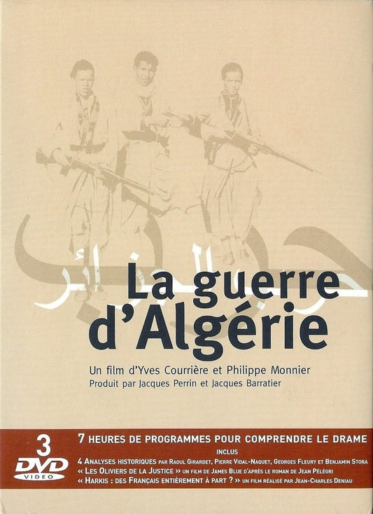 Image of Front Cover of 3xDVD - VG/VG+ - YVES COURRI RE, La Guerre d'Alg rie (,  2005 Reissue, Triple DVD Digipak ), ,  - 0616002C
