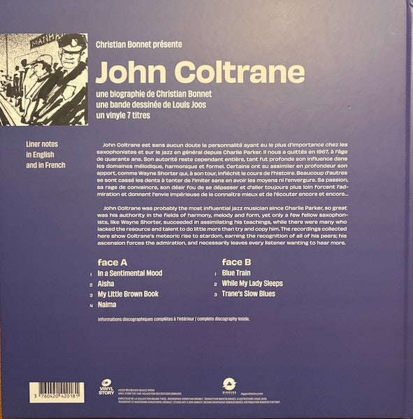 Image of Back Cover of LP - NEW/NEW - JOHN COLTRANE, Vinyl Story (Diggers Factory; VS032, Europe 2026, Booklet, Black Vinyl), ,  - 1156049S