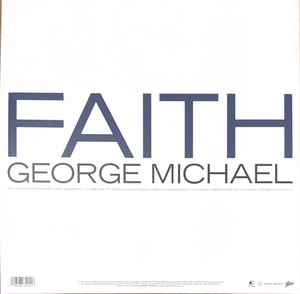 Image of Back Cover of 2xLP - NEW/NEW - GEORGE MICHAEL, Faith (CMG; 19658834251, Europe 2026 Reissue, Gatefold, 2 Inners, Red & Black Marble Vinyl ), ,  - 1416477C