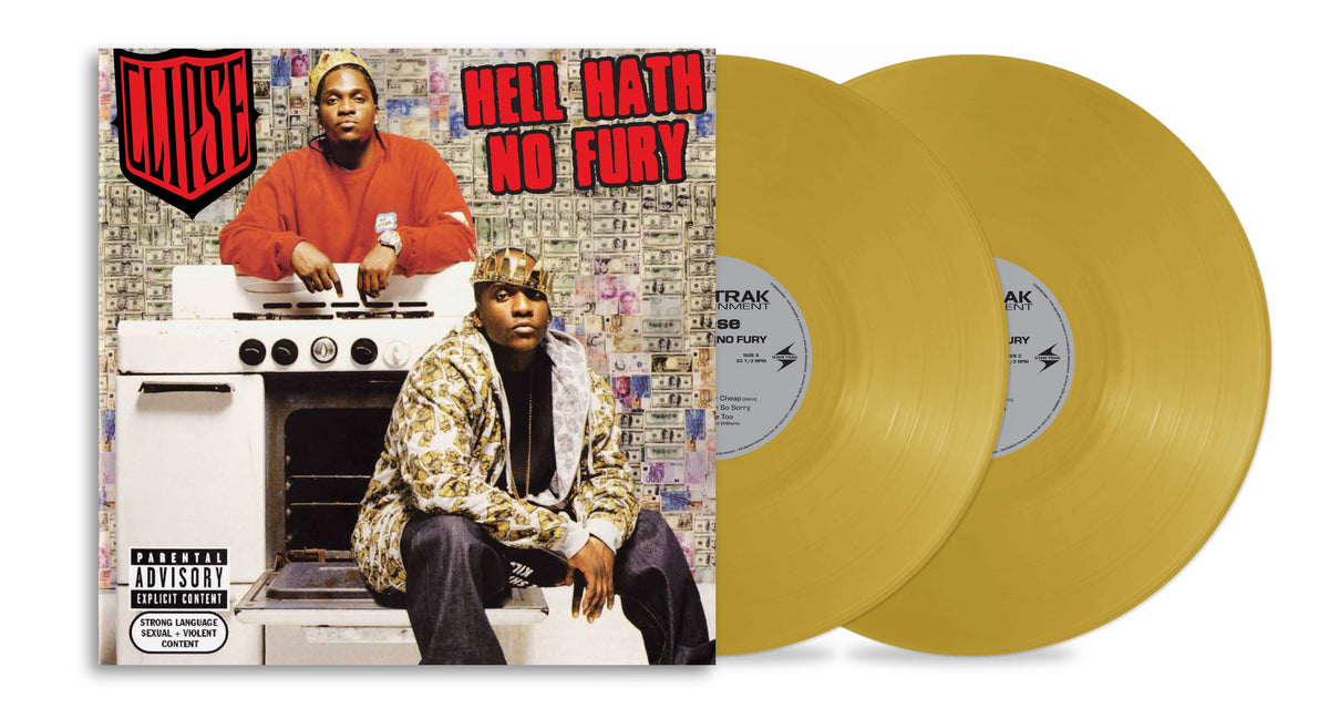 Image of Back Cover of 2xLP - NEW/NEW - CLIPSE, Hell Hath No Fury (CMG; 19958402431, Europe 2026 Reissue, Gold Vinyl), ,  - 0816246C