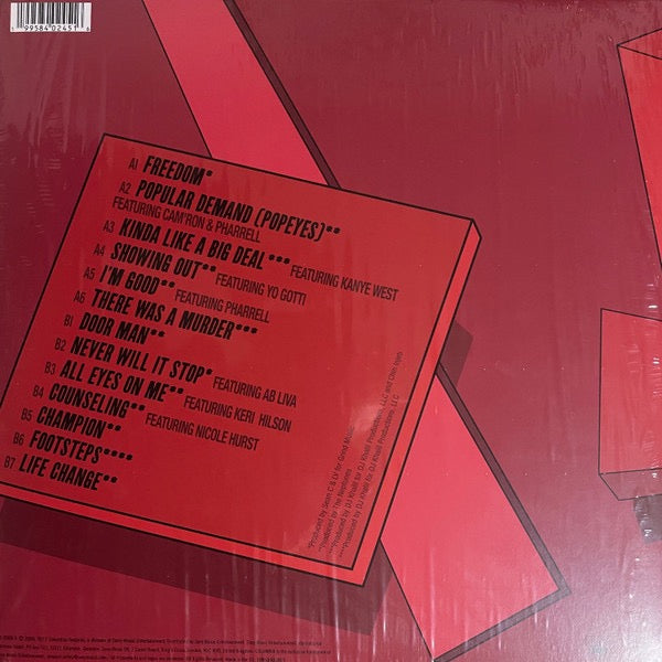 Image of Back Cover of LP - NEW/NEW - CLIPSE, Til The Casket Drops (CMG; 19958402451, Europe 2026 Reissue, White Vinyl), ,  - 0816055C