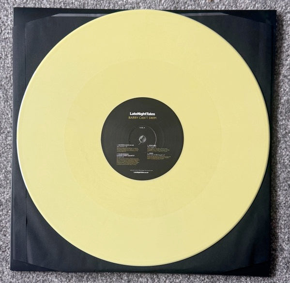 Image of Back Cover of 2xLP - NEW/NEW - BARRY CAN'T SWIM, Late Night Tales: Barry Can't Swim (Late Night Tales; ALNLP72X, Europe 2026, Insert, 2LP, 180g Yellow Colour Vinyl, Black poly-lined inner sleeves, sticker with download code shrinkwrap, printed 12" insert with liner notes.), ,  - 1716555C
