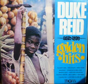 Image of Front Cover of 3624012E: LP - DUKE REID ( VARIOUS ARTISTS ), Duke Reid's Golden Hits (Trojan Records; TTL 8, UK 1969, Laminated Front Sleeve, Mono)   VG/G+