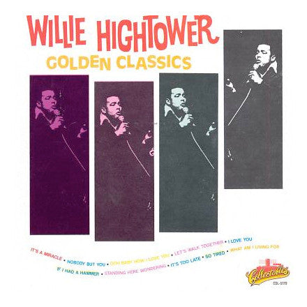 Image of Front Cover of 0626026E: LP - WILLIE HIGHTOWER, Golden Classics (Collectables; COL-5170, US Reissue, Picture Sleeve)   VG/VG+