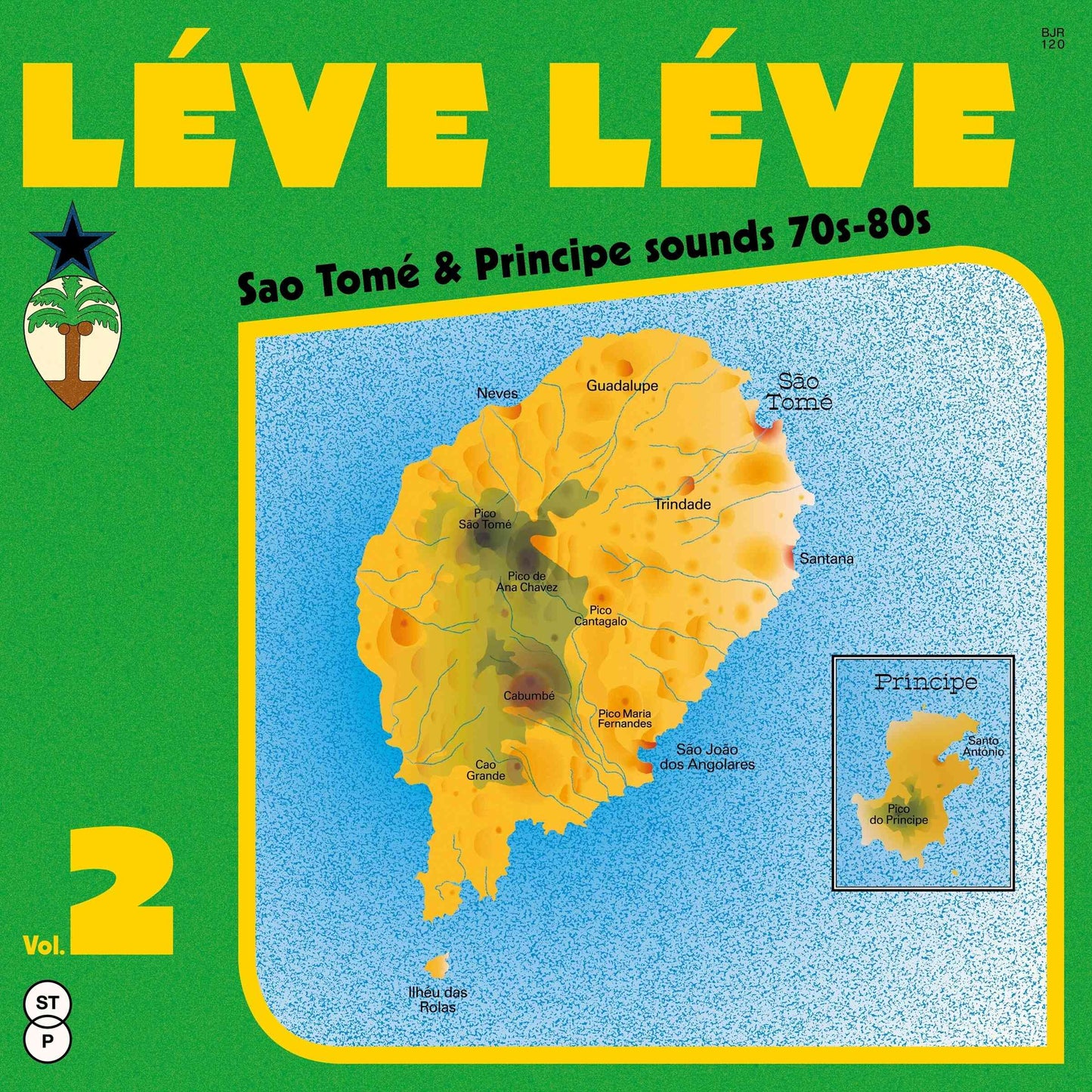 Image of Front Cover of 9062620C: 2x12" - VARIOUS ARTISTS, LŽve LŽve Vol. 2: Sao TomŽ & Principe Sounds 70s-80s (Bongo Joe Records; BJR120LP, Europe 2026, Black Vinyl)   NEW/NEW