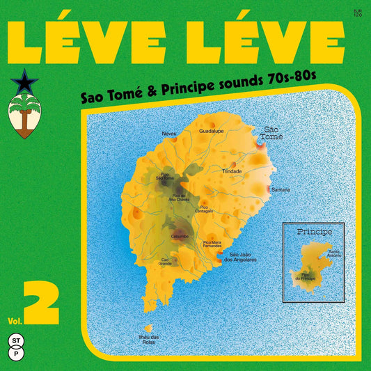 Image of Front Cover of 2x12" - NEW/NEW - VARIOUS ARTISTS, Léve Léve Vol. 2: Sao Tomé & Principe Sounds 70s-80s (Bongo Joe Records; BJR120LP, Europe 2026, Black Vinyl), ,  - 9062620C
