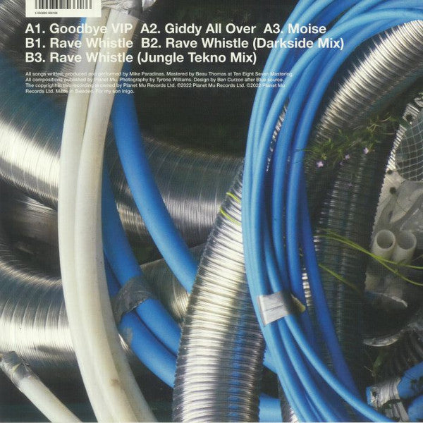 Image of Back Cover of 0626030E: 12" -  -ZIQ, Goodbye (Planet Mu; ZIQ443, UK 2022)   VG+/VG+