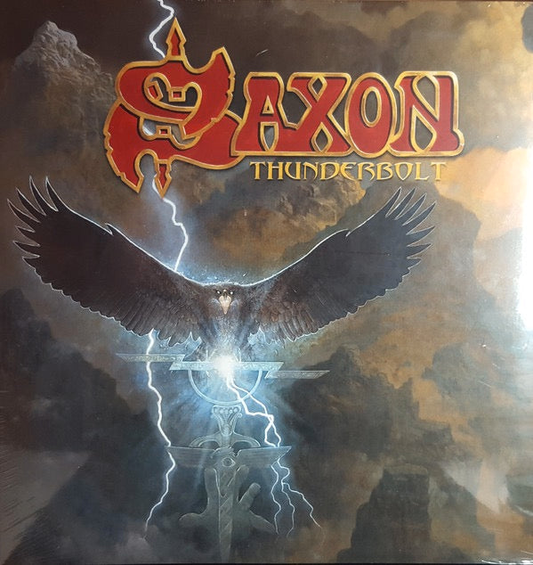 Image of Front Cover of LP - NEW/NEW - SAXON, Thunderbolt (Silver Lining Music; SLM065P75, Europe 2018, Box Set, Inner, CD Album, CD Official Bootleg, Cassette Album, Deluxe Edition, Limited Edition, Red Vinyl), ,  - 0436212E