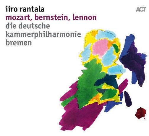 Image of Front Cover of CD - VG+/VG+ - IIRO RANTALA, DIE DEUTSCHE KAMMERPHILHARMONIE BREMEN, Mozart, Bernstein, Lennon (ACT; ACT 9868-2, Germany 2018), ,  - 0556164S