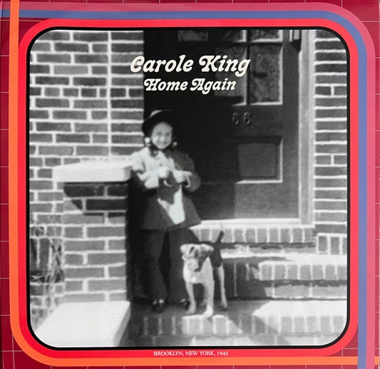 Image of Front Cover of 0646090S: 2xLP - CAROLE KING, Home Again (Third Man Records; TMR-755, US 2022, Gatefold, 2 Inners, Red Brick Coloured Vinyl, Etched, NO 7'' or DVD!)   EX/EX