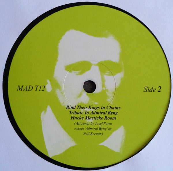 Image of Label Cover of 0616136C: 12" EP - BLYTH POWER, Junction Signal (All The Madmen Records; MAD T12, UK 1986, Picture Sleeve) Spot of damage on rear of sleeve.  G+/VG