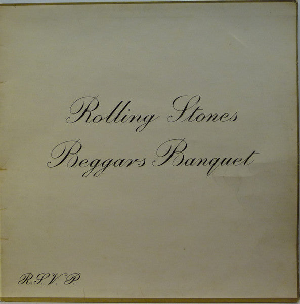 Image of Front Cover of LP - VG+/EX - THE ROLLING STONES, Beggars Banquet (Decca Blue Boxed; SKL 4955, UK 1977 Reissue, Laminated Gatefold Sleeve, Company Inner), Lovely Copy,  - 0626132E