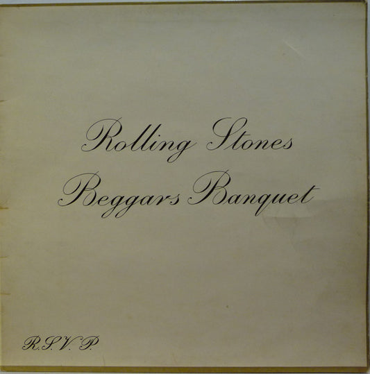 Image of Front Cover of LP - VG+/EX - THE ROLLING STONES, Beggars Banquet (Decca Blue Boxed; SKL 4955, UK 1977 Reissue, Laminated Gatefold Sleeve, Company Inner), Lovely Copy,  - 0626132E