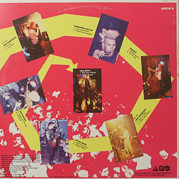 Image of Back Cover of LP - VG+/VG+ - VARIOUS, Stomping at the Klub Foot - Volume 2 (Head; ABC LP 6, UK 1986, Gatefold), ,  - 0626114E