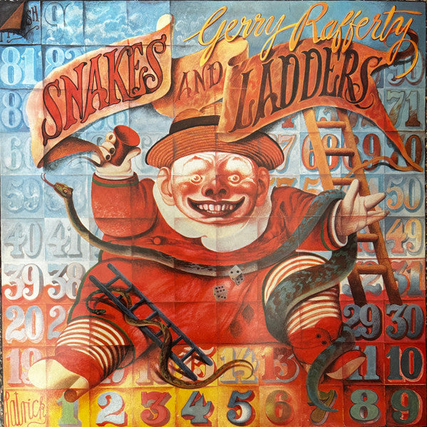 Image of Front Cover of LP - VG+/VG+ - GERRY RAFFERTY, Snakes And Ladders (United Artists Records; UAK30298, UK 1980, Inner), ,  - 0616141C