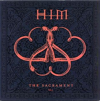 Image of Front Cover of 10" - VG/EX - HIM, The Sacrament (BMG UK & Ireland Ltd. ; 828765 58801, UK 2003, Picture Sleeve), Edge Wear, Sticker Damage To Rear Sleeve,  - 0626102E