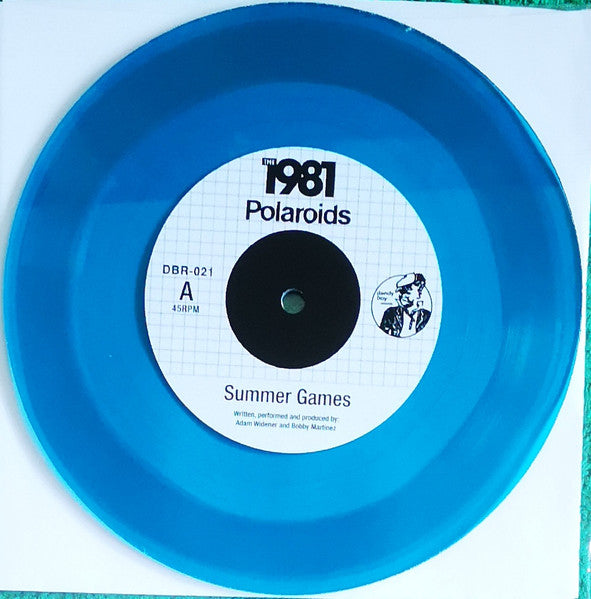 Image of Label Cover of 7" - EX/EX - THE 1981, Polaroids (Dandy Boy Records; DBR-021, US 2022, Fold Over Sleeve, Lathe Cut, Limited Edition of 20, Blue Vinyl), ,  - 0526453E
