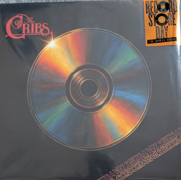 Image of Front Cover of 10" - NEW/NEW - THE CRIBS, Selling A Vibe - Gordon Raphael Sessions (Play It Again Sam; PIASR1636V, UK 2026), , Five rare session tracks recorded with legendary producer Gordon Raphael unique versions you won t find on the main album, available exclusively on vinyl for RSD.         1. Dark Luck (Gordon Raphael Version)2. Selling A Vibe (Gordon Raphael Version)3. A Point Too Hard To Make (Gordon Raphael Version)4. You ll Tell Me Anything (Gordon Raphael Version)5. Summer Seizures 