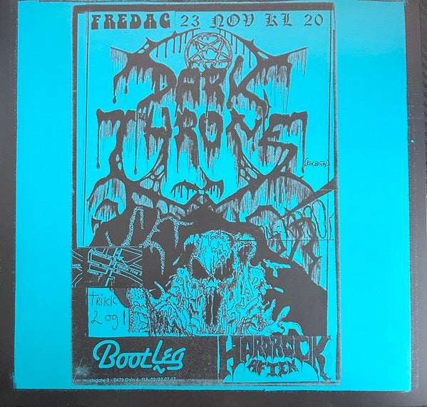 Image of Front Cover of LP - NEW/NEW - DARKTHRONE, As Wolves Among Sheep...Live In Oslo (Peaceville; VILELP1326, UK 2026, Inner, Petrol Blue Vinyl), , 180g Petrol Blue LP - An ultra rare 1990 performance from the Norwegian metal legends.From the classic Soulside Journey & Goatlord period. - 1456377S