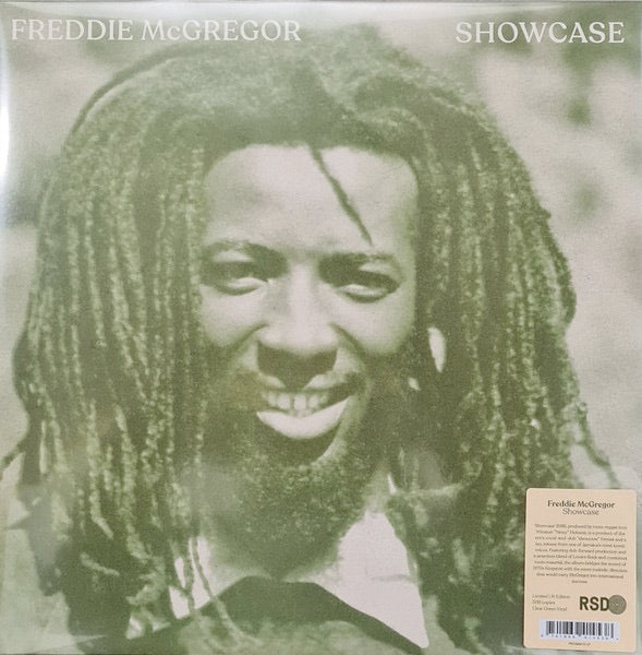 Image of Front Cover of LP - NEW/NEW - FREDDIE MCGREGOR, Showcase (Observer / Prestige Elite; PEUSA012-LP, UK 2026, Numbered limited Edition on Coloured Vinyl), , Freddie McGregor s Showcase (1981), produced by roots reggae icon Winston  Niney  Holness, is a product of the era s vocal-and-dub  showcase  format and a key release from one of Jamaica s most iconic voices. Featuring dub-forward production and a seamless blend of Lovers Rock and conscious roots material, the album bridges the sound of 1970s King