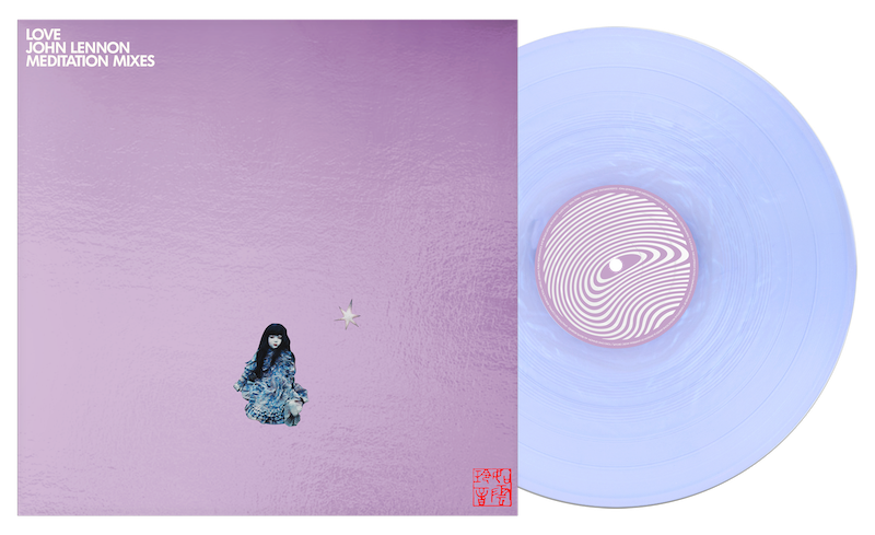 Image of Front Cover of 3xLP - NEW/NEW - JOHN LENNON, Love Meditation Mixes (UMR/Calderstone; 8838291, UK 2026, Triple Gatefold Mirrorband Sleeve, Iridescent Pearl Arctic 180g Transparent Vinyl), , A Limited Edition 3LP set of 9 re-imagined Meditation Mixes of John Lennon s 1970 classic ballad 'Love'. Plus 9 unique 1.8 second mantras that loop infinitely on a side of runout grooves. Produced by Sean Ono Lennon and mixed by Sam Gannon. Available on iridescent Pearl Arctic 180g transparent vinyl in a triple g