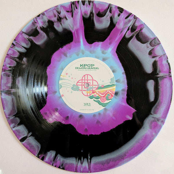 Image of Label Cover of LP - NEW/NEW - KPOP DEMON HUNTERS CAST, HUNTR/X, SAJA BOYS, KPop Demon Hunters (Soundtrack from the Netflix Film) - HUNTR/X Edition (Record Store Day Exclusive) (Republic; 5713440, UK 2026, Gatefold, fold-out poster, Special effect vinyl, sticker sheet, and 3 snapshot cards), , 1 LP special effect vinyl featuring original art cover by official KPop Demon Hunters vis dev artist, Marion Bordeyne. Includes fold-out poster, sticker sheet, and 3 snapshot cards (3 of 12 versions). Record S