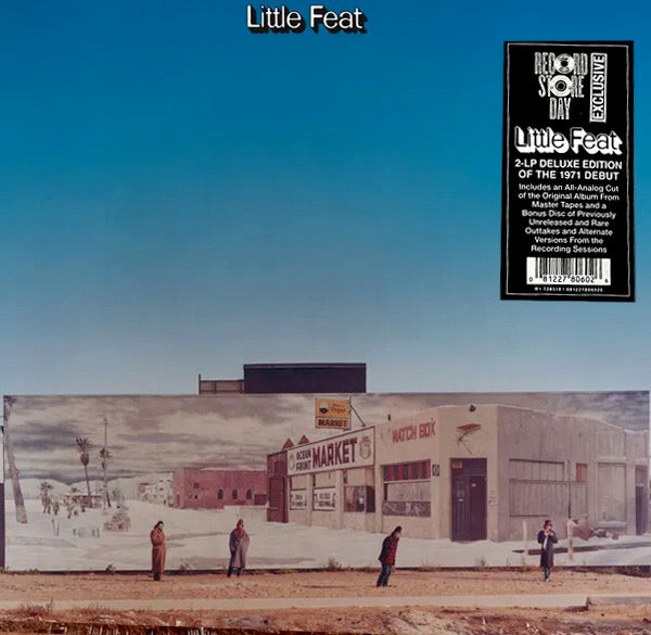 Image of Front Cover of 2xLP - NEW/NEW - LITTLE FEAT, Little Feat (Rhino; 0081227806026, UK 2026 Reissue, bonus disc of rare previously unreleased alternate versions and outtakes), , Next in the lineup of foundational Little Feat albums to get the Rhino Deluxe treatment is the band's 1971 self-titled debut album. Releasing as a 2LP vinyl set exclusively for RSD 2026, it includes the original album, AAA-cut from original master tape, alongside a bonus disc of rare previously unreleased alternate versions and