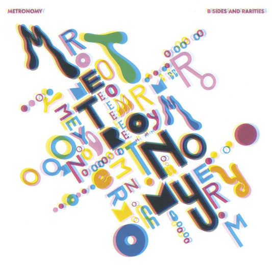 Image of Front Cover of LP - NEW/NEW - METRONOMY, B- Sides & Rarities (Because Music; BEC5617270, UK 2026, Lucky Dip Colored Marble Vinyl), , 1LP Lucky Dip Colored Marble. This is the first release. Collection of 11 Rarities (songs,remixes) & B-Sides, 100% exclusive to RSD.Tracklisting:A-Side A1. The Chase  A2. Hear To Wear  A3. Let s Have A Party  A4. What Do I Do Now? A5. Mandibules (Main Theme)  A6. Not Made For Love   B-SideB1. Trick Or Treatz (Klaxons Vocal-Mix) B2. Hang Me Out To Dry - wi