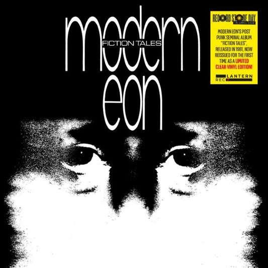 Image of Front Cover of LP  -  - MODERN EON, Fiction Tales (LANTERN REC.; LANR064, UK 2026 Reissue, Clear Vinyl), , Reissued on vinyl for the first time: the only acclaimed album by the seminal post-punk/new wave band from Liverpool, released in 1981 on Dindisc. They were a part of the "New Liverpool Scene" that sprang up in 1979-1980 around Eric's club. Others belonging to the "New Liverpool Scene" included Echo & the Bunnymen, The Teardrop Explodes, Orchestral Manoeuvers in the Dark, Dead or Alive. A smal