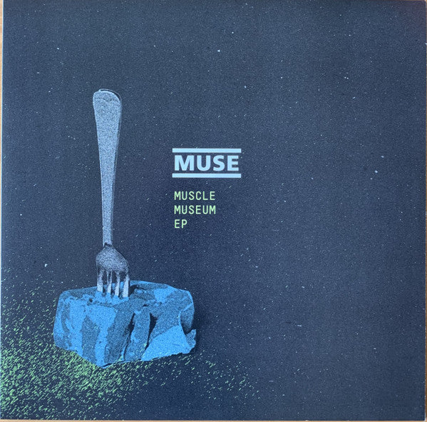 Image of Front Cover of 12  - NEW/NEW - MUSE, Muscle Museum (Warner Records; , UK 2026, Picture Sleeve, Translucent Teal Vinyl), , Muse are bringing two of their early EP's to vinyl for the very first time. The exclusive pressings include 'Muse' their self-titled 1998 EP on a Translucent Neon Red 12" disc, and 1999's 'Muscle Museum EP'  as a Translucent Electric Teal 12". Both releases contain early versions of tracks that would later feature on their debut album 'Showbiz' The first four tracks on this EP a
