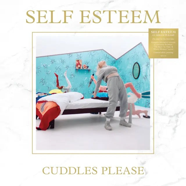 Image of Front Cover of 12" EP - NEW/NEW - SELF ESTEEM, Cuddles Please (UMR/Fiction; 8832134, UK 2026, Picture Sleeve, White Vinyl), , Rebecca Lucy Taylor, also known as Self Esteem, is regarded as one of the UK s finest and most poignant voices. She has released 3 solo albums to date, with her sophomore album  Prioritise Pleasure  being nominated for the Mercury Prize in 2021. She won her first Ivor Novello award in 2025. Her debut EP  Cuddles Please  was released on 1st May 2020 and had only ever been rel