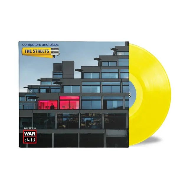 Image of Front Cover of LP - NEW/NEW - THE STREETS, Computers and Blues (Locked On; , UK 2026, Yellow Vinyl), , Computers and Blues is the fifth studio album by pioneering British rap artist, The Streets. The album, which includes the single 'Going Through Hell' and features guest performances by Robert Harvey (The Music), Laura Vane and Clare Maguire, is available on vinyl for the first time ever this Record Store Day in partnership with War Child. Pressed on Yellow vinyl. Limited to 2,000 copies. - 20
