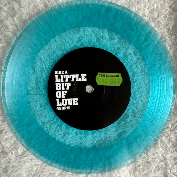 Image of Back Cover of 7  - NEW/NEW - TOM GRENNAN, Little Bit Of Love (Insanity; 19958411177, UK 2026, Picture Sleeve, Sky Blue Vinyl), , Sky Blue Coloured 7" Vinyl Single - 5th anniversary release on Sky Blue Blue coloured 7" Vinyl - 1456347S