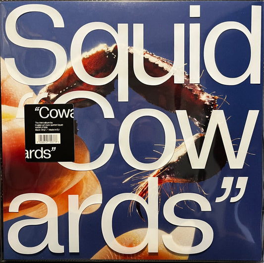 Image of Front Cover of LP - EX/EX - SQUID, Cowards (Warp Records; WARPLP368, UK & Europe 2025, Picture Sleeve In Printed PVC , Inner, Black Vinyl), Opened Instore,  - 0616198C